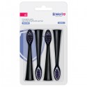 Насадки для звуковых щеток B.Well PRO-850, 4 шт, черные - 1