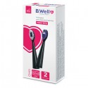 Насадки для звуковых щеток B.Well MED-870, 2 шт, черные - 1
